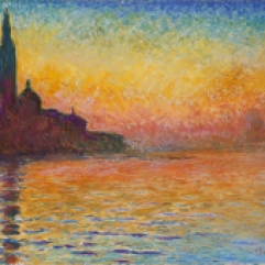 San Giorgio Maggiore at Dusk, Claude Monet (1908-1912)