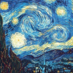 The Starry Night, Vincent van Gogh (1889)